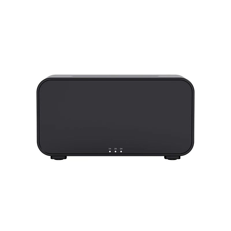 Diffuseur d’huiles essentielles Touch’Flamme noir effet flamme
