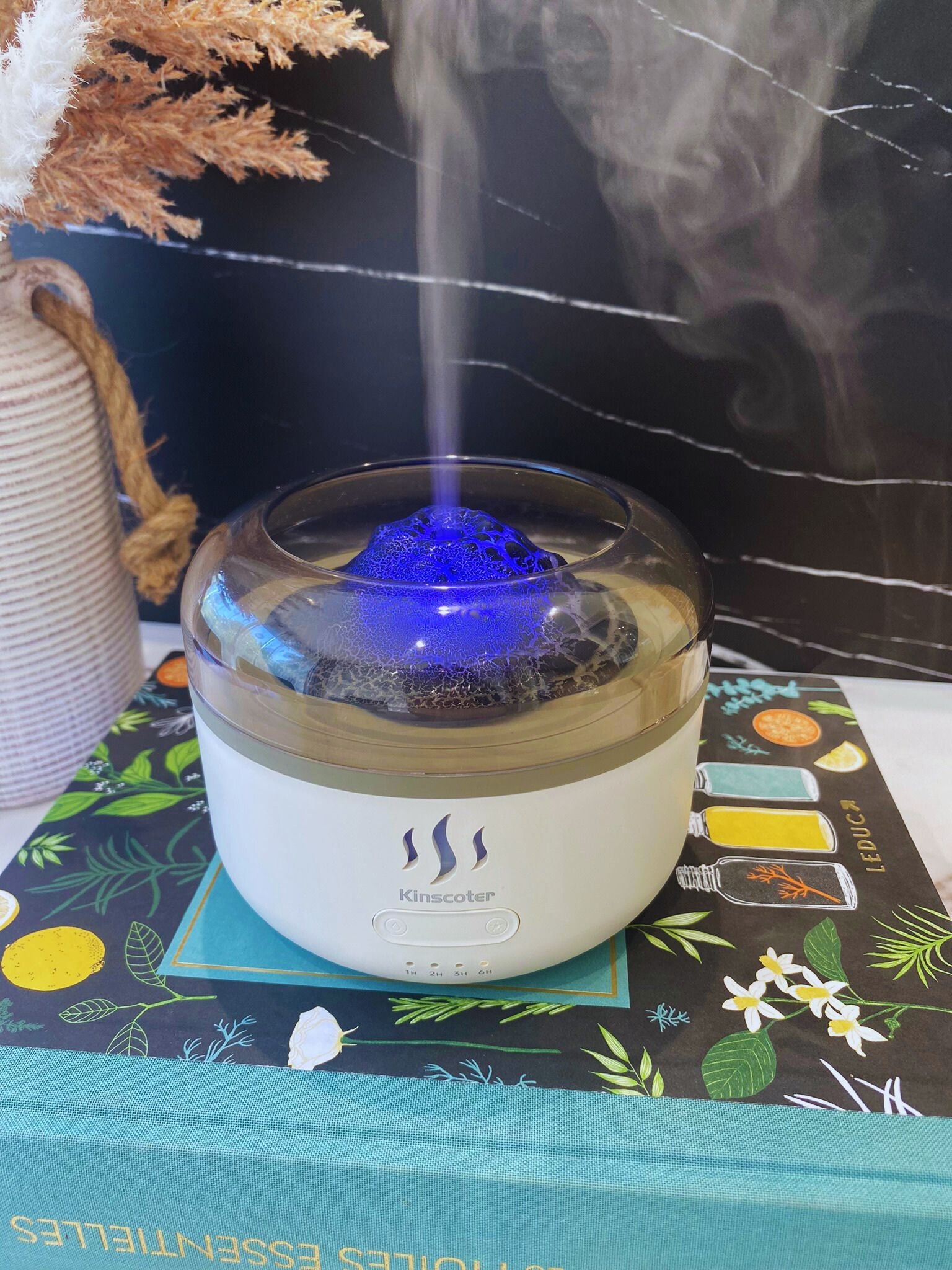 Effet éruption de vapeur avec diffuseur d'huiles essentielles Aromagma