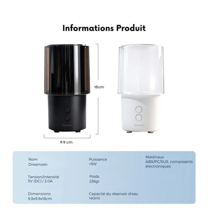 Dreamzen – Diffuseur & Lampe d’Ambiance Relaxante