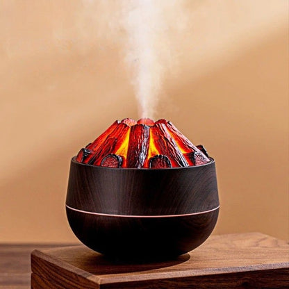 Magmara – Humidificateur Volcan & Lumière Ambiante Effet Lave