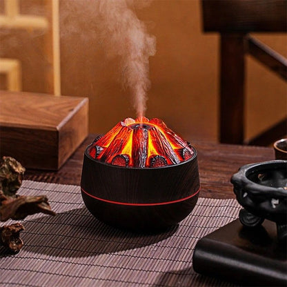 Magmara – Humidificateur Volcan & Lumière Ambiante Effet Lave