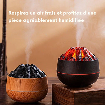 Magmara – Humidificateur Volcan & Lumière Ambiante Effet Lave