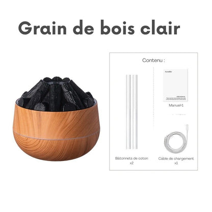 Magmara – Humidificateur Volcan & Lumière Ambiante Effet Lave