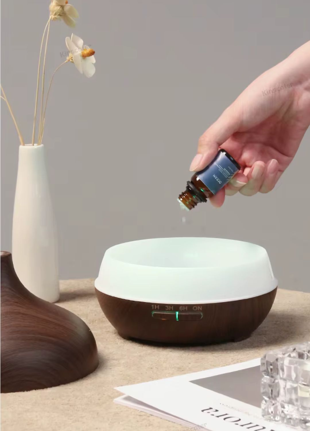O'Zen – Diffuseur d’Huiles Essentielles Bois