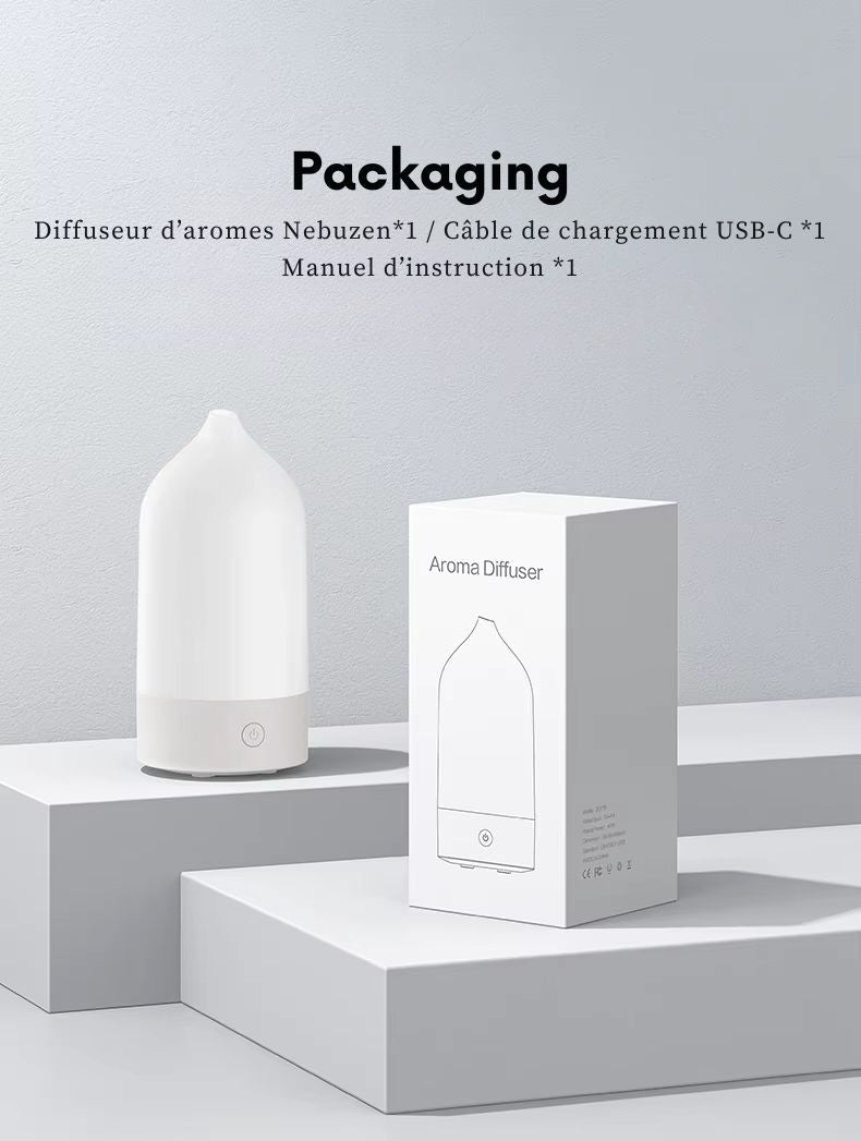 Nebuzen – Diffuseur Compact & Elégant