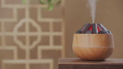Magmara – Humidificateur Volcan & Lumière Ambiante Effet Lave